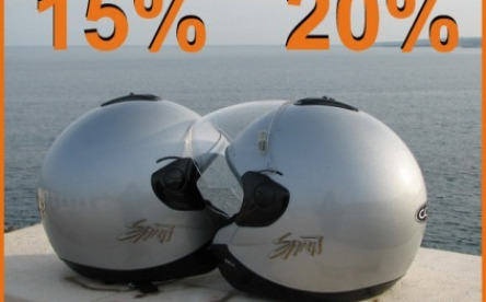 15% e 20% di sconto se prenoti adesso!