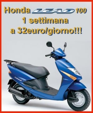 La tua vacanza in Moto, maxiscooter e scooter!!!