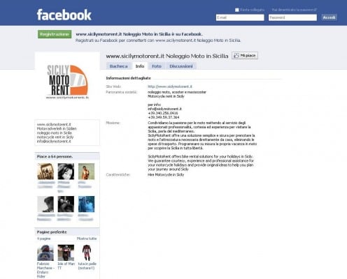 Become fan on FaceBook